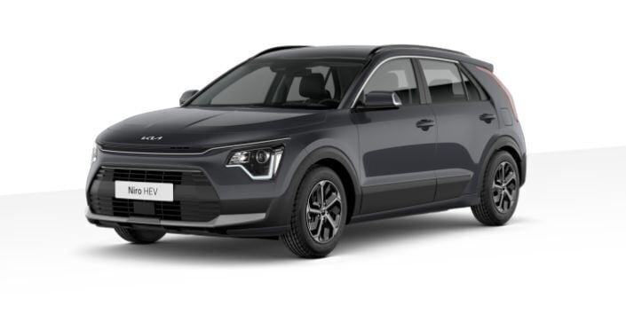 Grå Ny 2024 Kia Niro Advance SUV | 390 000 kr - Bild 1/1