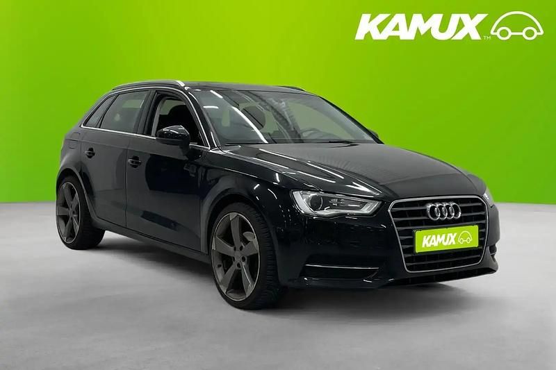 Svart Begagnad 2015 Audi A3 Attraction Halvkombi | 129 800 kr (Marknadspris) - Bild 1/3