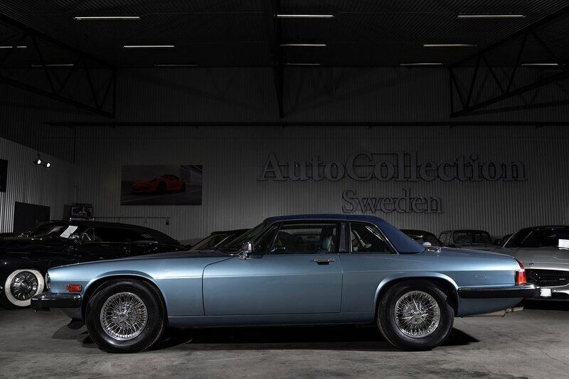 Begagnad Jaguar XJ 267 HK (196 kW) 1987 Ljusblå Sedan