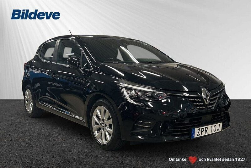 Svart Begagnad 2021 Renault Clio V Zen Halvkombi | 139 900 kr (Marknadspris) - Bild 1/4