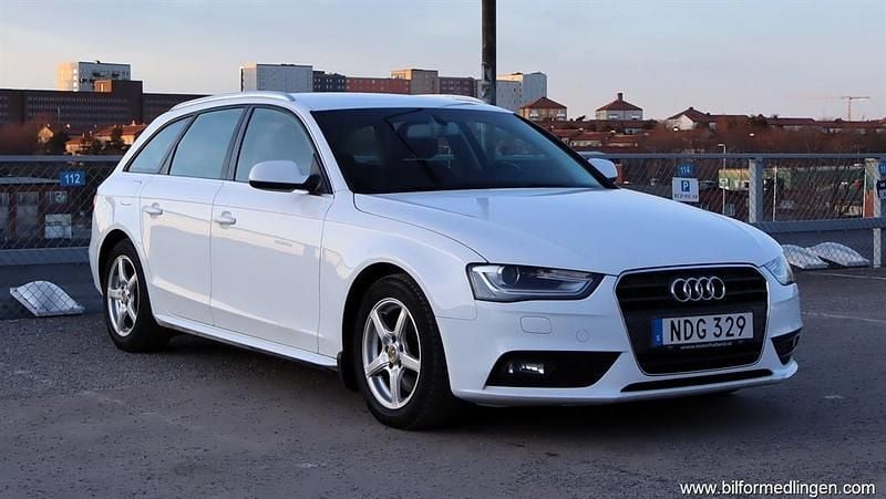 Begagnad Audi A4 177 HK (130 kW) 2013 Vit Kombi