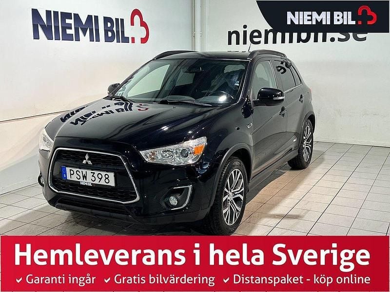 Svart (svart metallic) Begagnad 2016 Mitsubishi ASX Comfort Edition SUV | 139 900 kr (Marknadspris) - Bild 1/3