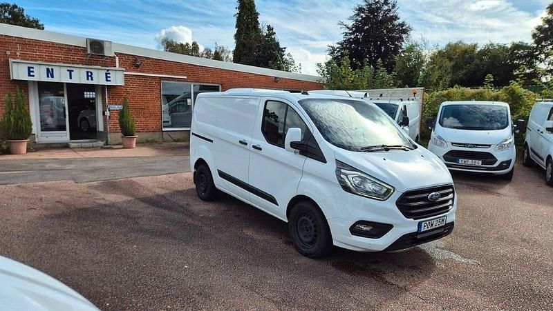 Vit Begagnad 2020 Ford Transit Custom Van | 173 750 kr (Dyr) - Bild 1/4