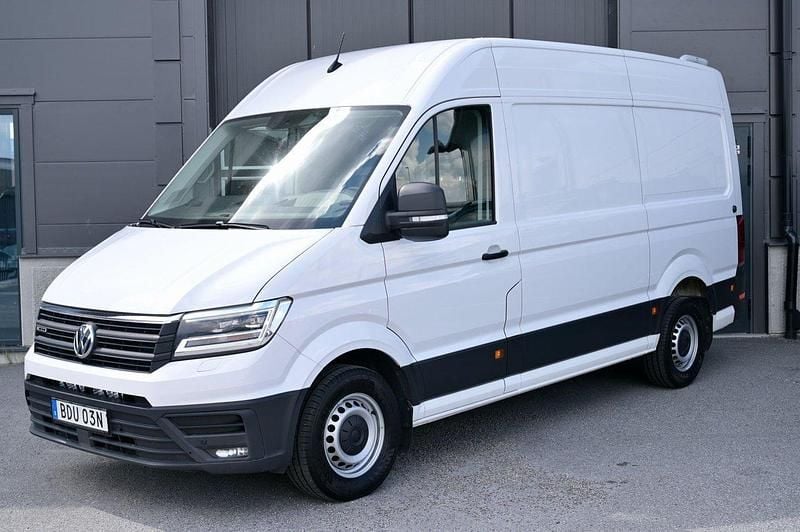 Vit Begagnad 2021 VW Crafter Van | 399 828 kr (Superpris) - Bild 1/4