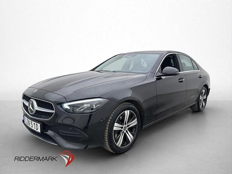 Begagnad Mercedes C200 Avantgarde 204 HK (150 kW) 2022 Svart Sedan