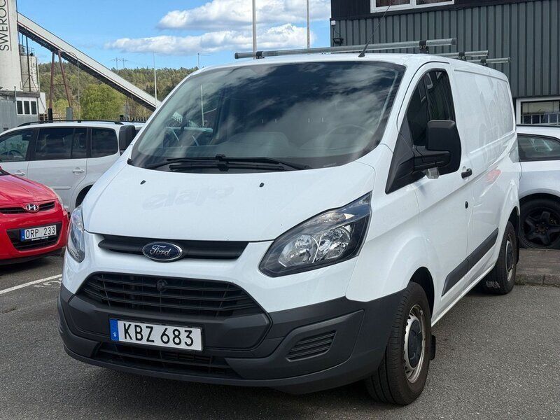 Vit Begagnad 2016 Ford Transit Custom Van | 105 000 kr (Bra pris) - Bild 1/4