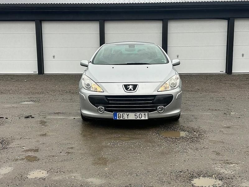 Silver Begagnad 2007 Peugeot 307 CC Cab | 44 900 kr - Bild 1/4