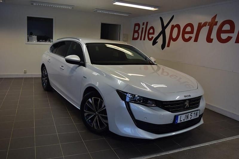 Vit Begagnad 2021 Peugeot 508 SW Kombi | 174 900 kr (Superpris) - Bild 1/4