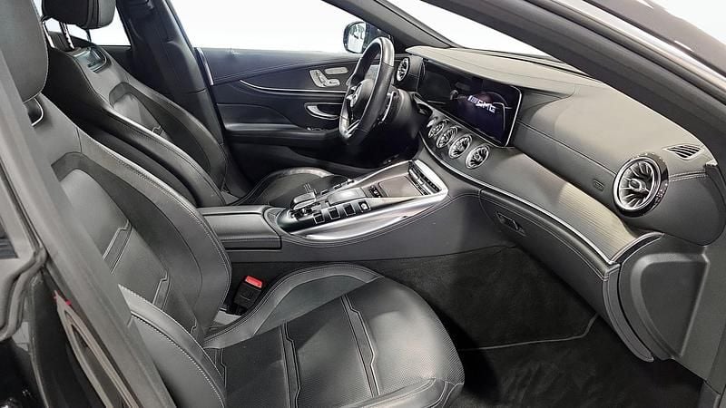 Begagnad Mercedes AMG GT 43 AMG 367 HK (269 kW) 2022 Grå (grey) Sportkupé