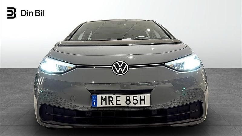 Begagnad VW ID.3 Pro Performance 150 kW (204 HK) 2022 Grå Halvkombi