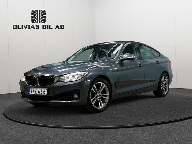 Grå Begagnad 2014 BMW 320 Gran Turismo Sport Line Halvkombi | 124 400 kr (Bra pris) - Bild 1/4