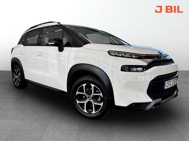Vit Begagnad 2024 Citroën C3 Aircross Shine SUV | 169 900 kr (Bra pris) - Bild 1/3