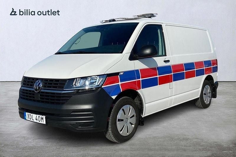 Vit Begagnad 2022 VW T6.1 Van | 274 875 kr - Bild 1/3