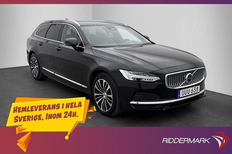 Svart Begagnad 2024 Volvo V90 Core Kombi | 408 900 kr (Marknadspris) - Bild 1/3