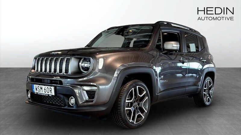 Grå (grey) Begagnad 2020 Jeep Renegade Limited SUV | 189 900 kr (Superpris) - Bild 1/4