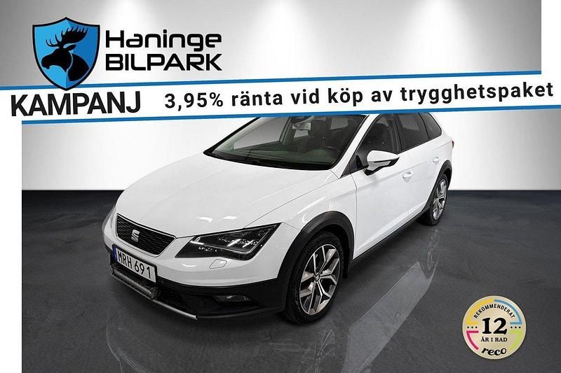 Vit Begagnad 2015 Seat Leon X-Perience Kombi | 119 995 kr (Marknadspris) - Bild 1/2