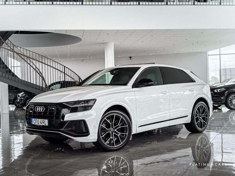 Vit (pure white) Begagnad 2023 Audi SQ8 Sport SUV | 979 000 kr - Bild 1/4