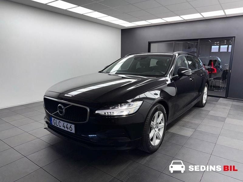 Svart Begagnad 2018 Volvo V90 Business Edition Kombi | 184 900 kr (Marknadspris) - Bild 1/4
