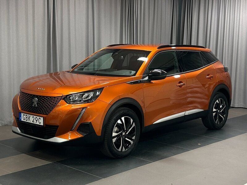 Orange Begagnad 2022 Peugeot e-2008 Allure SUV | 219 900 kr (Marknadspris) - Bild 1/4