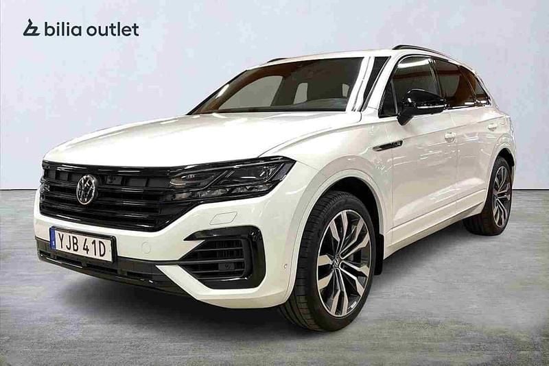 Vit Begagnad 2022 VW Touareg R SUV | 569 900 kr - Bild 1/1