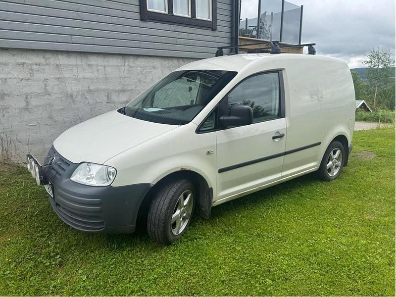 Vit Begagnad 2008 VW Caddy Minibuss | 39 000 kr (Marknadspris) - Bild 1/2