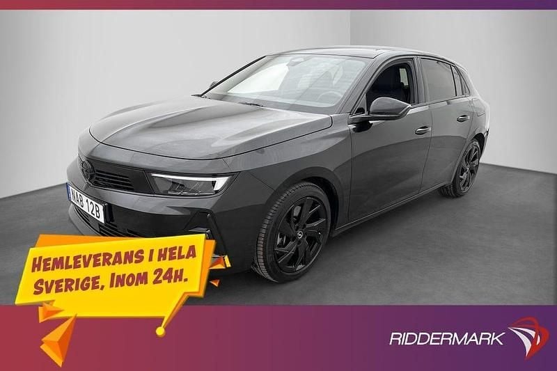 Svart Begagnad 2022 Opel Astra GS Line Halvkombi | 279 900 kr - Bild 1/3