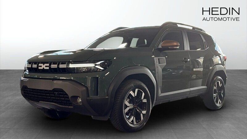 Grå (green) Ny 2024 Dacia Duster Extreme SUV | 324 200 kr (Marknadspris) - Bild 1/4