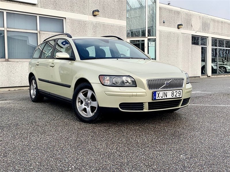 Såld Volvo V50 1.8 2006, K., begagnad 2005, 19 900