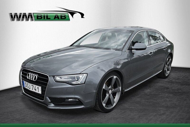 Grå Begagnad 2012 Audi A5 Sportback Proline Halvkombi | 144 000 kr (Marknadspris) - Bild 1/4
