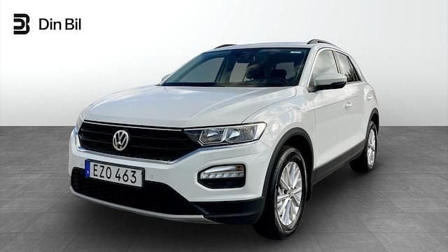 Vit Begagnad 2019 VW T-Roc Style SUV | 159 900 kr (Superpris) - Bild 1/4