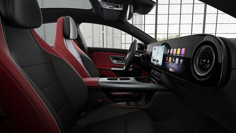 Ny Mercedes CLA 250+ AMG line Plus 200 kW (272 HK) 2026 Manufaktur patagonienröd metallic Sedan