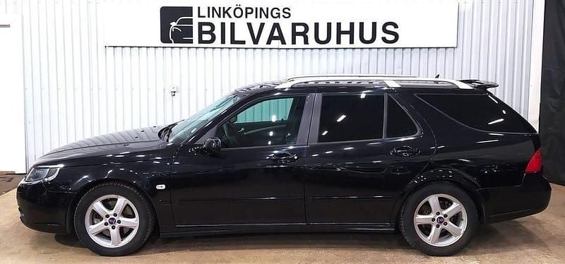 Svart Begagnad 2007 Saab 9-5 Vector Kombi | 74 900 kr - Bild 1/4