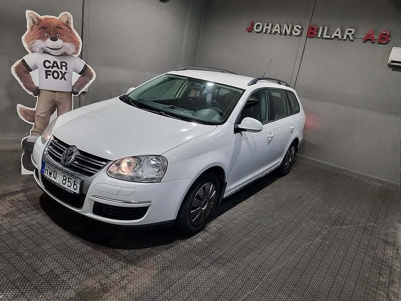 Vit Begagnad 2008 VW Golf V Kombi | 49 900 kr (Marknadspris) - Bild 1/3
