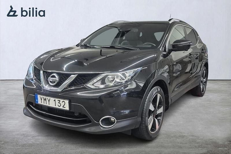 Svart Begagnad 2017 Nissan Qashqai SUV | 149 000 kr (Marknadspris) - Bild 1/3