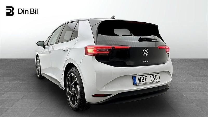 Begagnad VW ID.3 Comfortline 239 kW (326 HK) 2024 Glacier white metallic bl Halvkombi