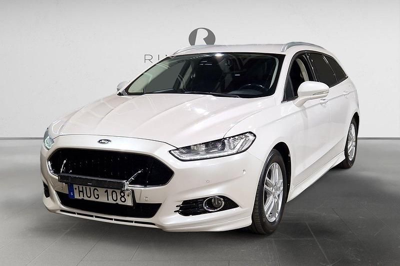 Vit Begagnad 2015 Ford Mondeo Business Edition Kombi | 84 900 kr (Marknadspris) - Bild 1/3