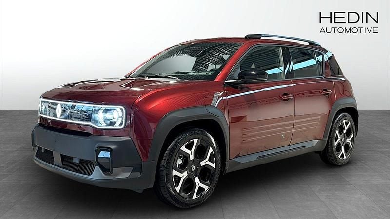 Röd (red) Ny 2025 Renault 4 E-Tech Techno SUV | 434 900 kr (Marknadspris) - Bild 1/4