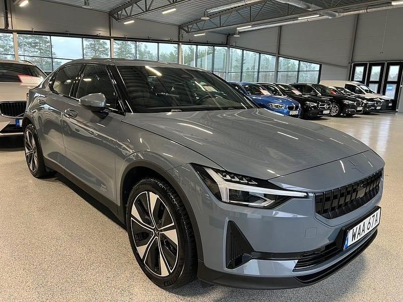 Begagnad Polestar 2 Standard Range Single Motor 169 kW (231 HK) 2023 Grå Halvkombi