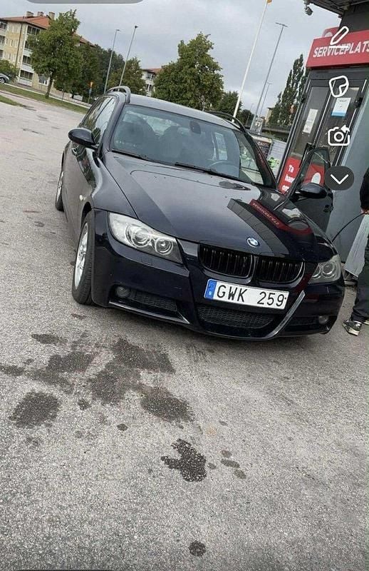 Svart Begagnad 2008 BMW 320 Comfort Edition Kombi | 45 000 kr (Bra pris) - Bild 1/4