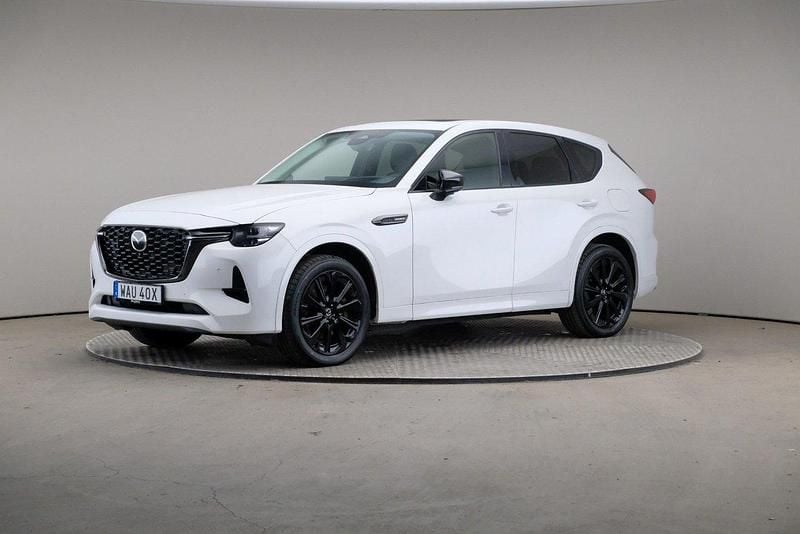 Vit (soul red (metallic)) Begagnad 2023 Mazda CX-60 Homura-Line SUV | 369 000 kr (Marknadspris) - Bild 1/4