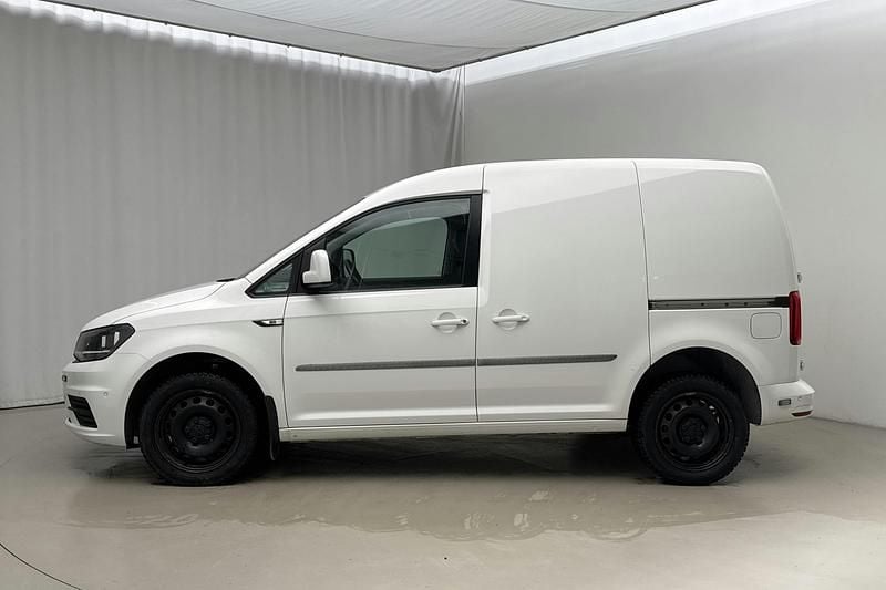 Begagnad VW Caddy 150 HK (110 kW) 2018 Vit Minibuss