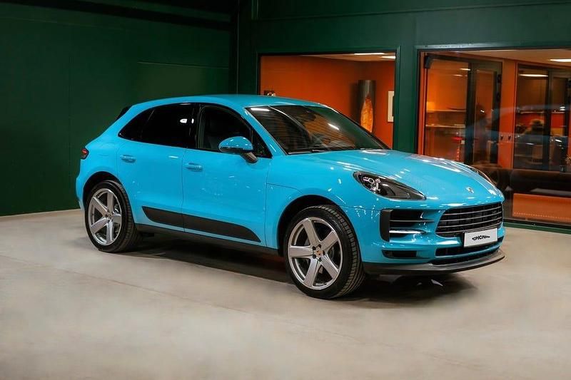 Begagnad Porsche Macan S 354 HK (260 kW) 2019 Blå SUV