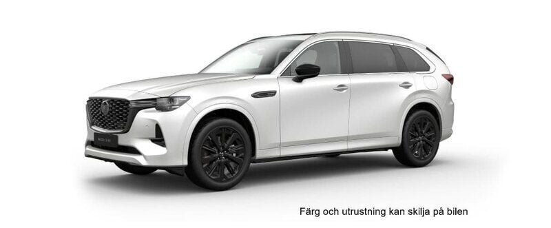 Vit Ny 2025 Mazda CX-80 Homura-Line SUV | 649 900 kr (Marknadspris) - Bild 1/3