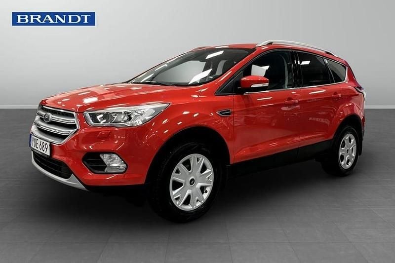 Begagnad Ford Kuga Titanium 151 HK (111 kW) 2018 Röd SUV