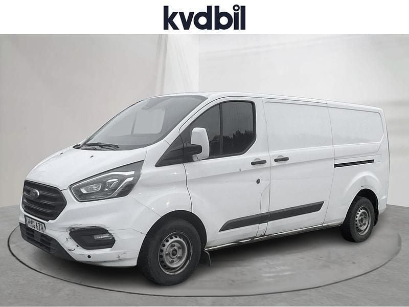 Vit Begagnad 2021 Ford Transit Custom Pickup | 159 000 kr (Marknadspris) - Bild 1/3