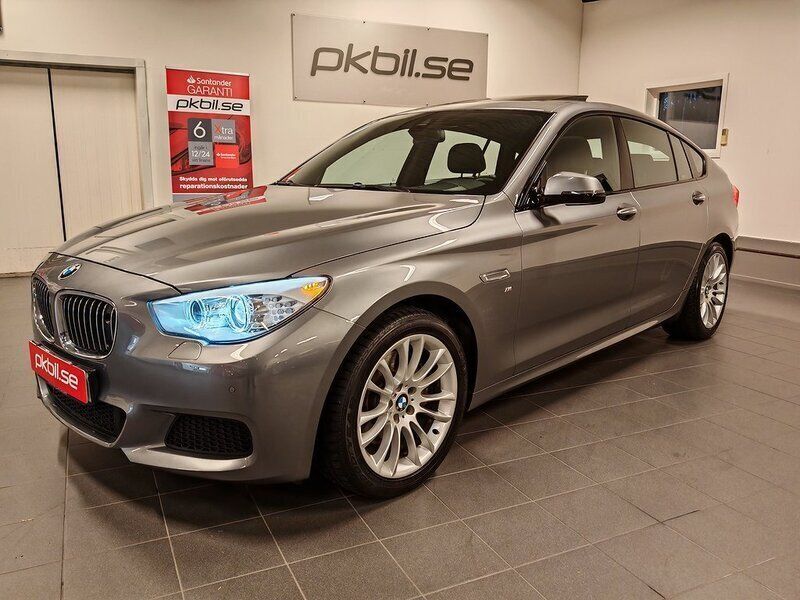 Begagnad BMW 520 Gran Turismo M Sport 184 HK (135 kW) 2013 Grå Halvkombi