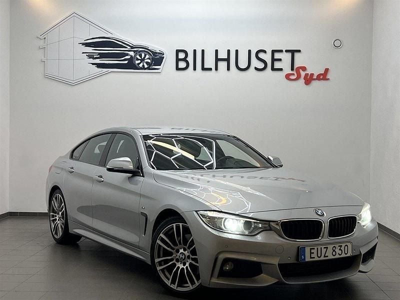 Silver Begagnad 2015 BMW 428 Gran Coupé M Sport Sportkupé | 188 500 kr (Marknadspris) - Bild 1/4