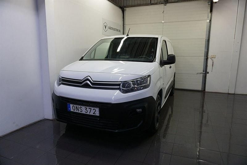 Vit Begagnad 2019 Citroën Berlingo Minibuss | 129 900 kr (Bra pris) - Bild 1/4