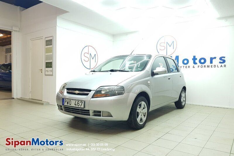 Begagnad Chevrolet Kalos 73 HK (53 kW) 2007 Grå Halvkombi