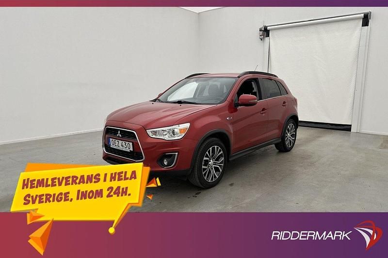 Röd Begagnad 2016 Mitsubishi ASX SUV | 149 800 kr (Marknadspris) - Bild 1/3